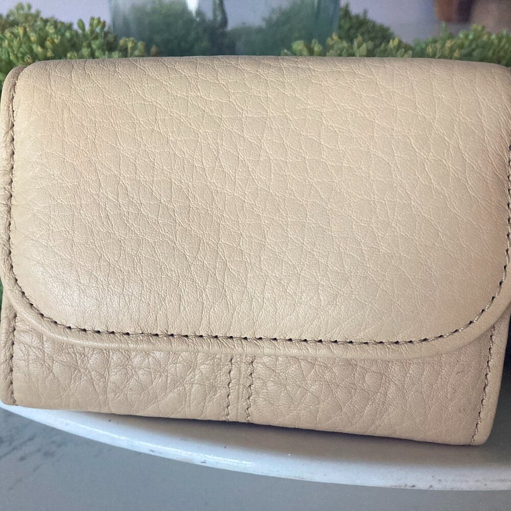 Coach Multi-Function Purse Natural Grain 4974